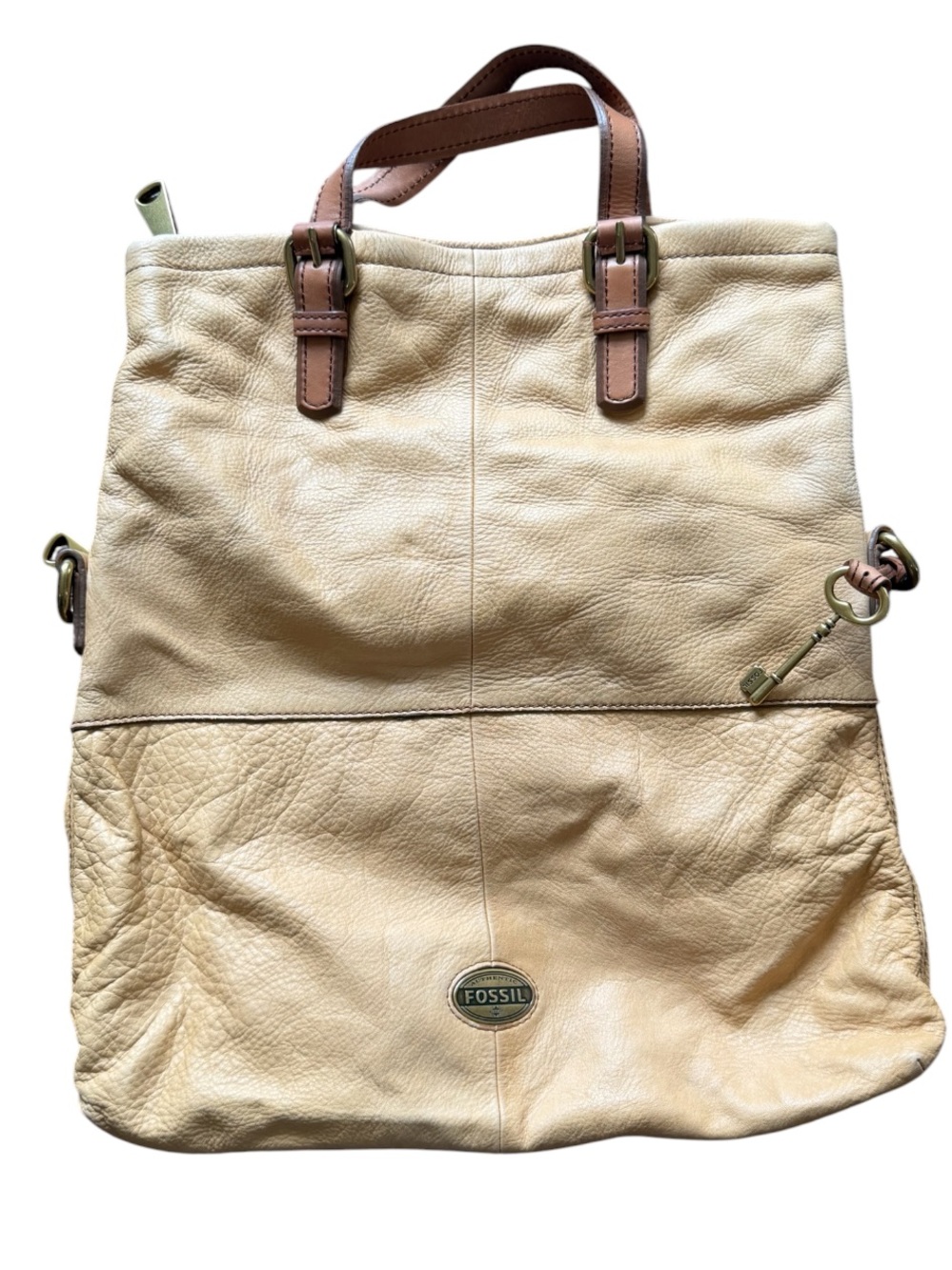 Fossil Explorer Foldover Crossbody Leather - Missing Crossbody Strap